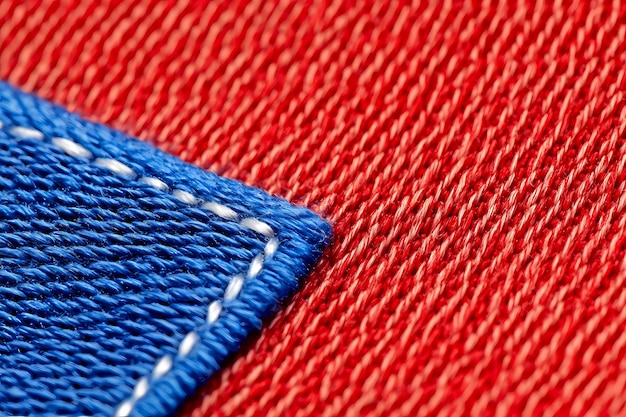 Близкий план стежков